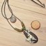 Womens Animal Alloy Vintage Sweater Necklace